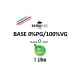 Extrapure - BASE en 0mg/ml 100VG - 1Litre