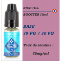Nico Fill - BOOSTER en 20mg/ml 70 PG 30 VG - 10ml