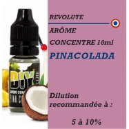 REVOLUTE - ARÔME PINACOLADA - 10 ml