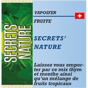 Vaposfer - SECRETS' NATURE - 10ml