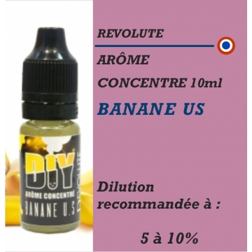 REVOLUTE - ARÔME BANANE US - 10 ml