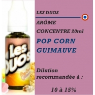 LES DUOS - POP CORN GUIMAUVE - 20 ml
