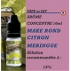 VAPE OR DIY - ARÔME MAKA ROND CITRON MERINGUE - 10 ml