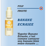 Pulp - BANANE ECRASEE - 10ml