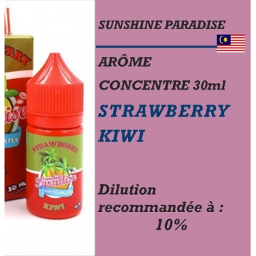 SUNSHINE PARADISE - ARÔME STRAWBERRY KIWI - 30 ml