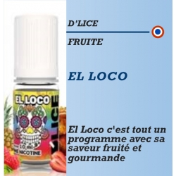 D'Lice - EL LOCO ANANAS - 10ml