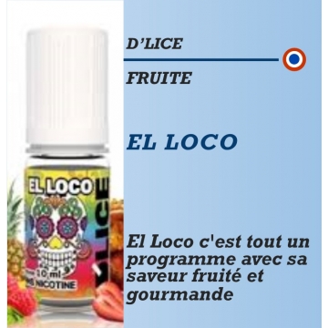 D'Lice - EL LOCO ANANAS - 10ml