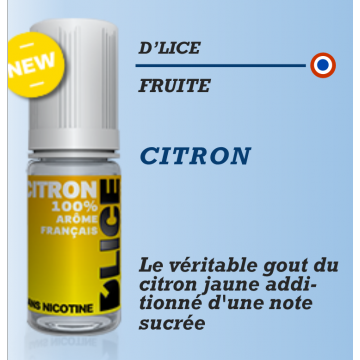 D'Lice - CITRON - 10ml