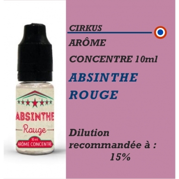 CIRKUS - ARÔME ABSINTHE ROUGE - 10 ml