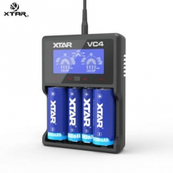 CHARGEUR 4 ACCUS DE TYPE VC4 par XTAR