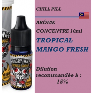 CHILL PILL - ARÔME TROPICAL MANGO FRESH - DDM - 10 ml