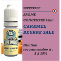 SUPERVAPE - ARÔME CARAMEL BEURRE SALE - 10 ml
