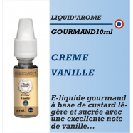 Liquid Arom - CREME VANILLE - 10ml