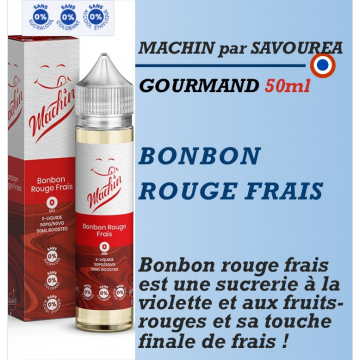 Machin - BONBON ROUGE FRAIS - 50ml