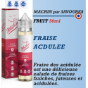 Machin - FRAISE ACIDULEE - 50ml