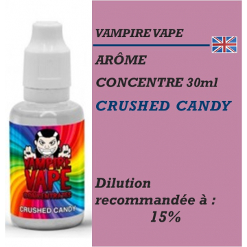 VAMPIRE VAPE - ARÔME CRUSHED CANDY - 30 ml