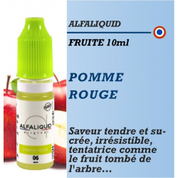 Alfaliquid - POMME ROUGE - 10ml