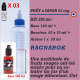 PRÊT A VAPER 200 ml en RAGNAROK 3mg de NICOTINE