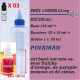 PRÊT A VAPER 200 ml en PINKMAN 3mg de NICOTINE