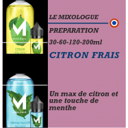 MIXOLOGIE - CITRON FRAIS - 30 - 60 - 120 - 200ml