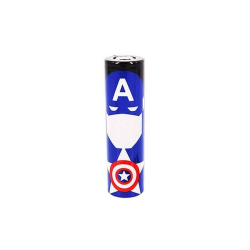 WRAP 18650 CAPTAIN AMERICA (X10p)