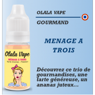 Olala vape - MENAGE A TROIS - 10ml