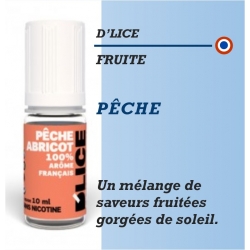 D'Lice - PÊCHE ABRICOT - 10ml