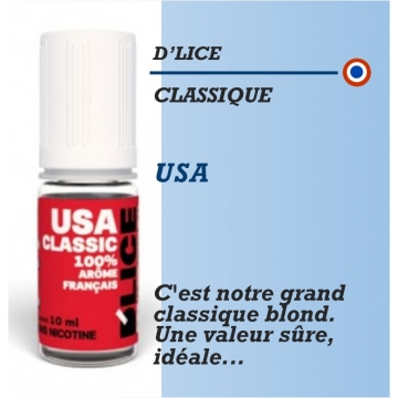 D'Lice - TABAC USA - 10ml